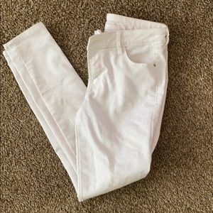 old navy rockstar pants size 4 white